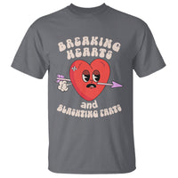 Valentine's Day T Shirt Breaking Hearts And Blasting Farts - Wonder Print Shop