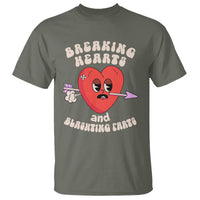 Valentine's Day T Shirt Breaking Hearts And Blasting Farts - Wonder Print Shop