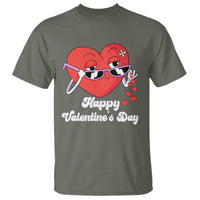 Happy Valentine's Day Cute Heart Bae Funny Salting Hearts T Shirt - Wonder Print Shop