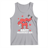 Happy Valentine's Day Gymer Heart Weightlifting Funny Deadlift Fitness Tank Top