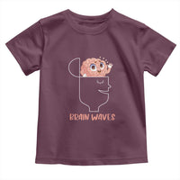 Funny Neuroscience Brain Waves Toddler T Shirt