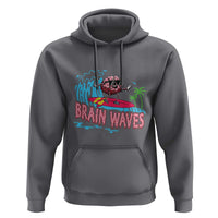 Funny Brain Waves Neuroscience Hoodie