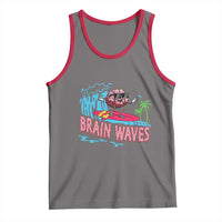 Funny Brain Waves Neuroscience Tank Top