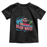 Funny Brain Waves Neuroscience Toddler T Shirt