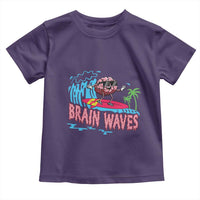 Funny Brain Waves Neuroscience Toddler T Shirt