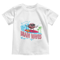 Funny Brain Waves Neuroscience Toddler T Shirt