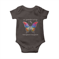 Transplant Recipient Baby Onesie On Grateful Wings I Fly