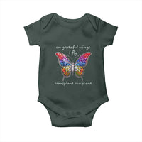 Transplant Recipient Baby Onesie On Grateful Wings I Fly