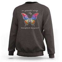 Transplant Recipient Sweatshirt On Grateful Wings I Fly