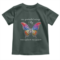 Transplant Recipient Toddler T Shirt On Grateful Wings I Fly