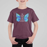 Transplant Recipient On Grateful Wings I Fly T Shirt For Kid