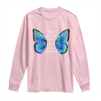 Transplant Recipient On Grateful Wings I Fly Long Sleeve Shirt
