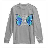 Transplant Recipient On Grateful Wings I Fly Long Sleeve Shirt
