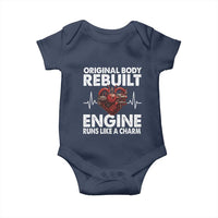 Open Heart Surgery Baby Onesie Original Body Rebuilt Engine Runs Like A Charm