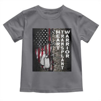 Heart Transplant Warrior Toddler T Shirt Surgery Survivor American Flag