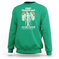 Kidney Transplant Survivor Organ Recipient Sweatshirt - Wonder Print Shop