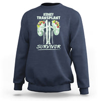 Kidney Transplant Survivor Organ Recipient Sweatshirt - Wonder Print Shop