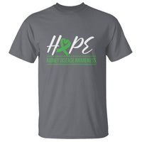 Hope Kidney Disease Awareness Month Green Ribbon T Shirt - Wonder Print Shop