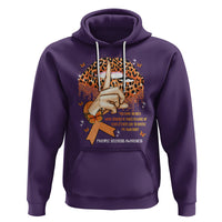 Multiple Sclerosis Awareness Hoodie Leopard Lips You Have No Idea What Strength It Takes To Wake Up Each Everr Day To Battle My Own Body - Wonder Print Shop