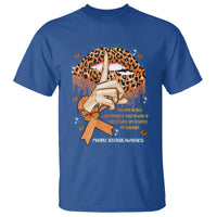 Multiple Sclerosis Awareness T Shirt Leopard Lips You Have No Idea What Strength It Takes To Wake Up Each Everr Day To Battle My Own Body - Wonder Print Shop