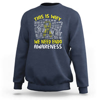 This Is Why We Need Endometriosis Awareness Sweatshirt - Wonder Print Shop