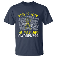 This Is Why We Need Endometriosis Awareness T Shirt - Wonder Print Shop
