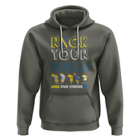 World Down Syndrome Day Rock Your Sock Hoodie - Wonder Print Shop