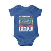 Weekend Forecast Pontooning With A Chance Of Drinking Baby Onesie