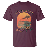 Life Is Better At The Lake T Shirt Pontoon Boat