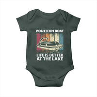 Pontoon Boat Baby Onesie Life Is Better At The Lake