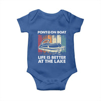 Pontoon Boat Baby Onesie Life Is Better At The Lake