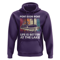 Pontoon Boat Hoodie Life Is Better At The Lake