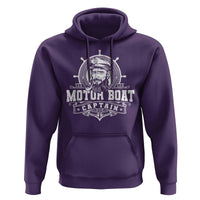 Vintage Motor Boat Captain Hoodie
