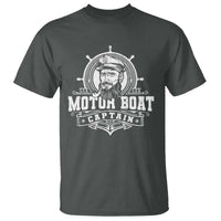 Vintage Motor Boat Captain T Shirt