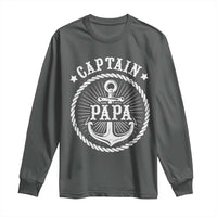 Captain Papa Long Sleeve Shirt Lake Sailor Boating