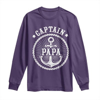 Captain Papa Long Sleeve Shirt Lake Sailor Boating