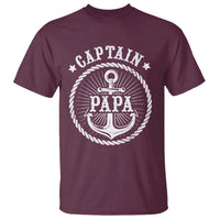 Captain Papa T Shirt Lake Sailor Boating