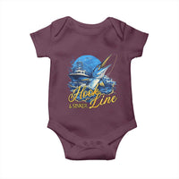 Fishing Boat Baby Onesie Hook Line and Sinker