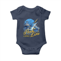 Fishing Boat Baby Onesie Hook Line and Sinker