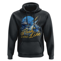 Fishing Boat Hoodie Hook Line and Sinker