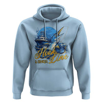 Fishing Boat Hoodie Hook Line and Sinker