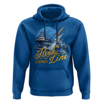Fishing Boat Hoodie Hook Line and Sinker