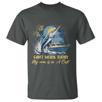 Fishing Boat T Shirt Fish More Worry Less