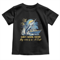Fishing Boat Toddler T Shirt Fish More Worry Less