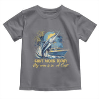Fishing Boat Toddler T Shirt Fish More Worry Less
