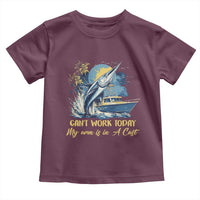 Fishing Boat Toddler T Shirt Fish More Worry Less