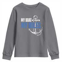 I'm The Captain Youth Sweatshirt My Boat My Rules