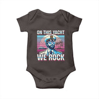 Yacht Rock Party Baby Onesie On This Yacht We Rock Boating