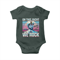 Yacht Rock Party Baby Onesie On This Yacht We Rock Boating