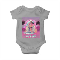 Yacht Rock Party Baby Onesie On This Yacht We Rock Boating Lady Captain